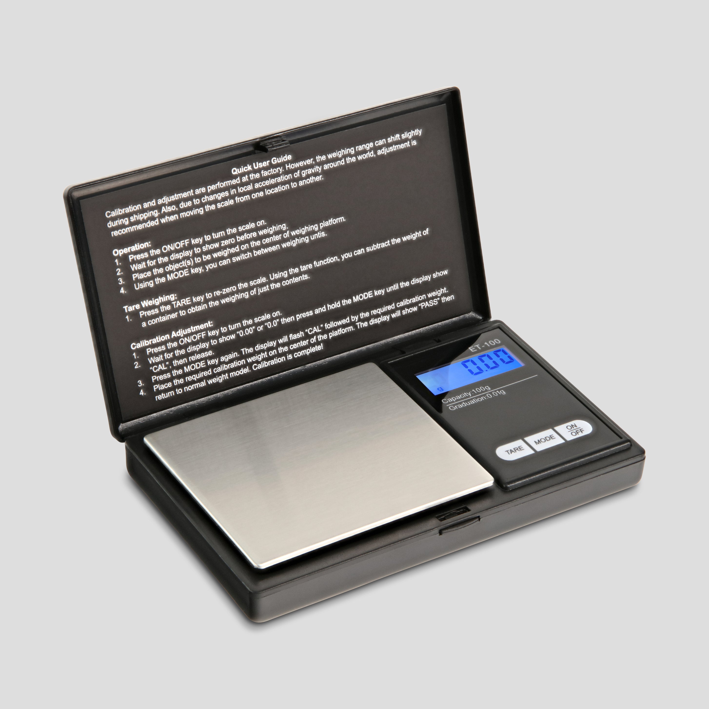 Ken Scale Eternity Scales 100 digital scale, digital scales, pocket scales – Kenex